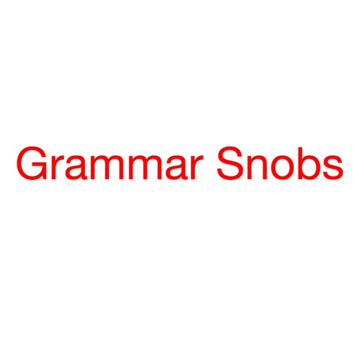 Grammar Snobs icon