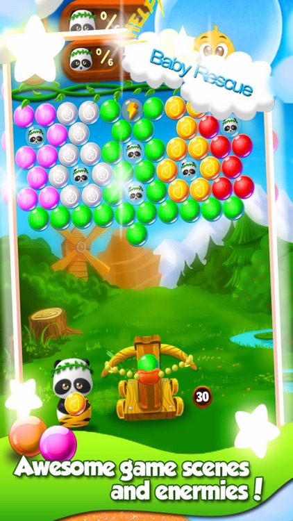 Ball Panda Shooting - Happy Lands