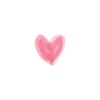 Pastel Heart sticker - love stickers for iMessage