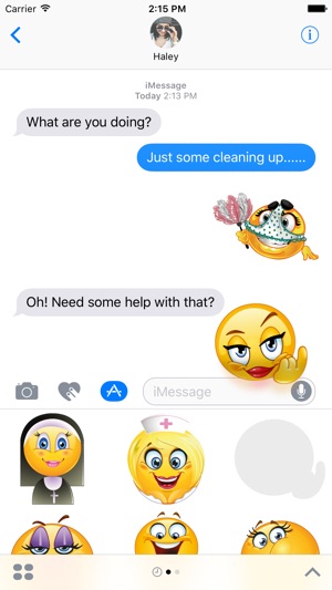 dirty emoji stickers for imessage