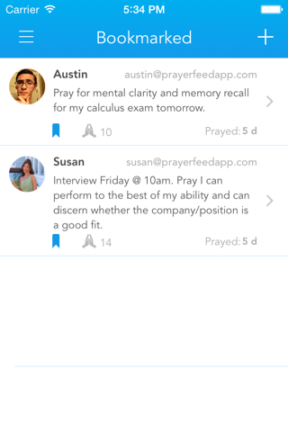 Prayer Feed screenshot 3