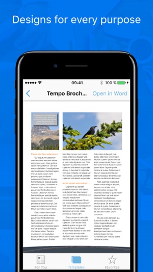 Templates for Word Pro(圖3)-速報App