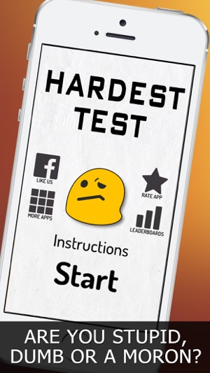 Hardest Test - Impossible Free Fun Game!