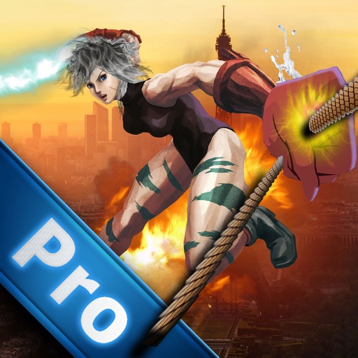 A Girl Militia In Rope Pro - Woman With Swing Stick icon