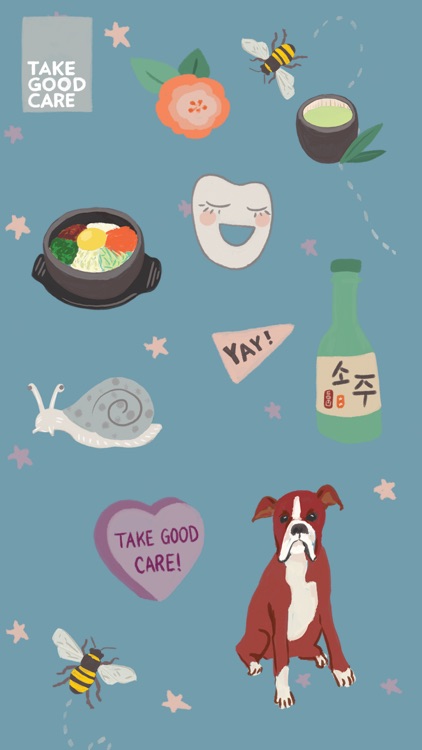 Take Good Care Stickers
