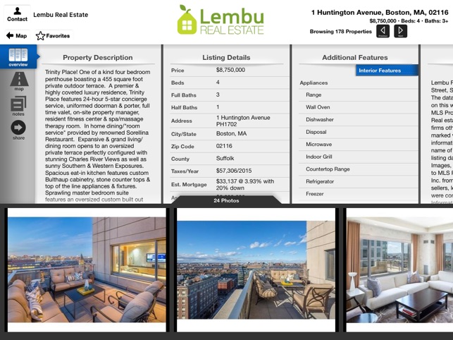 Lembu Real Estate Home Search for iPad(圖4)-速報App