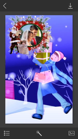 Xmas Tree Photo Frame - Picture art(圖1)-速報App