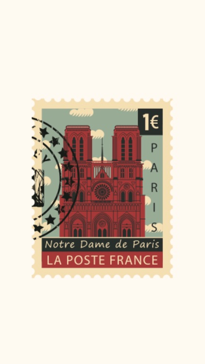 Stamps Paris Stickers