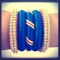 This App brings the latest and most superb collection Bangle Designs which are made with Silk Thread 
