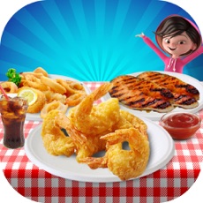 Activities of Seafood Deep Fry Maker Cook - A Fast Food Madness