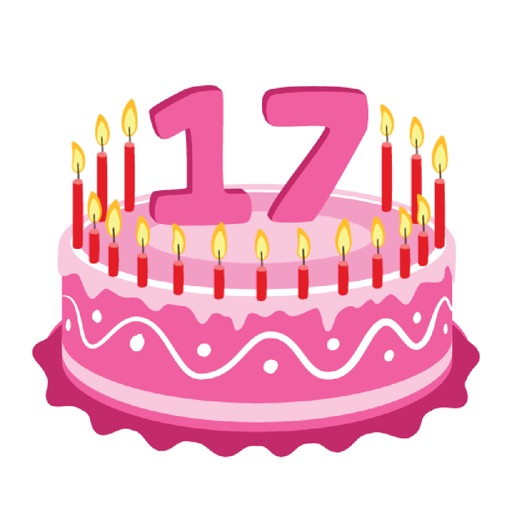 Birthday Cakes Sticker for iMessage #1