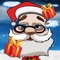 Santa Claus Jump Game Collect Gifts to Child on Christmas