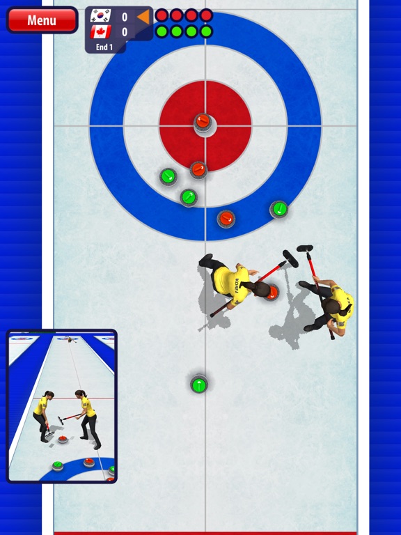 Скачать игру Curling3D HD