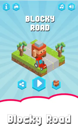 Game screenshot Blocky Road Pro mod apk