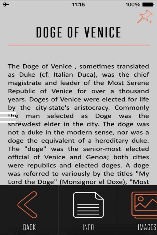 Doge's Palace Visitor Guide of Venice Italy screenshot 3