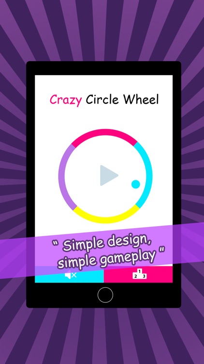 crazy circle wheel - color ball switch free game screenshot-4