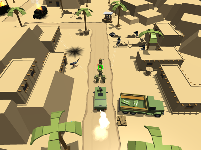 Blocky Army - Moving Tower Defense, game for IOS