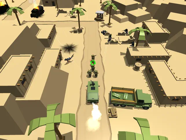 Blocky Army - Moving Tower Defense, game for IOS
