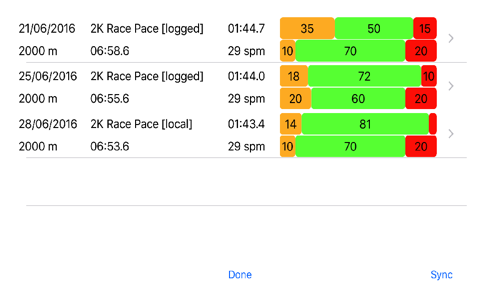 Race Pace Row screenshot 2