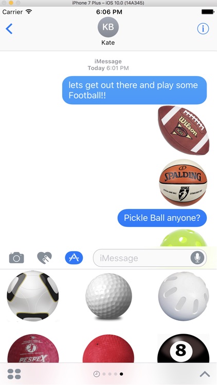 Sports Balls Sticker Pack