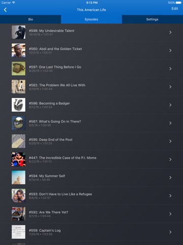 WeCast - Podcasts screenshot 3