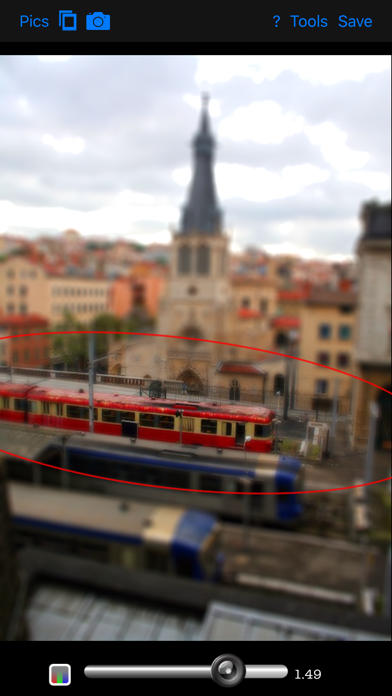 TiltShift Screenshot 2