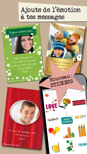 Appygraph Cartes Anniversaire Pour Imessage Dans L App Store Appygraph Cartes Anniversaire Pour Imessage Dans L App Store