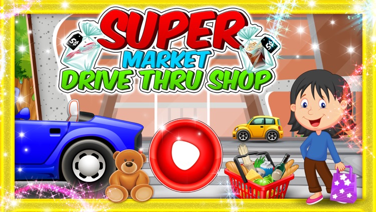 Supermarket Drive thru Shop- City Car Shopping