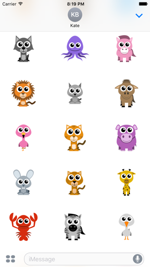 Adorable Animal Stickers(圖2)-速報App