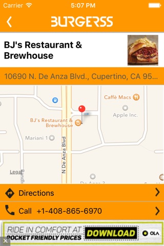 Burger App screenshot 3