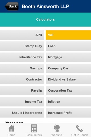 Booth Ainsworth LLP screenshot 3