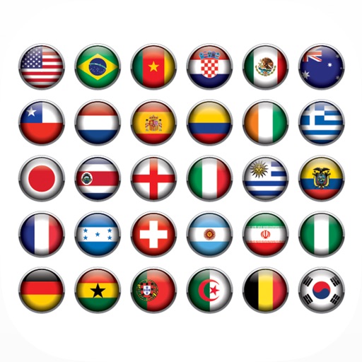Country Flags Quiz Game For Kids Icon