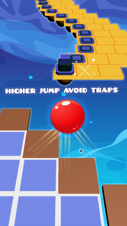 Red Ball Tower - Tap To Jump Endless Game