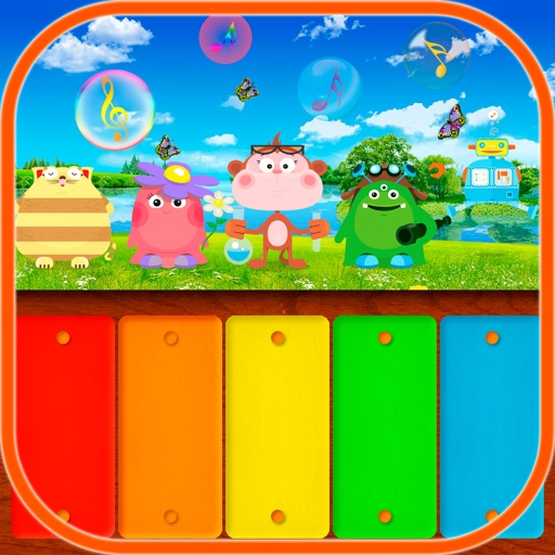 Kids Piano & Xylophone iOS App