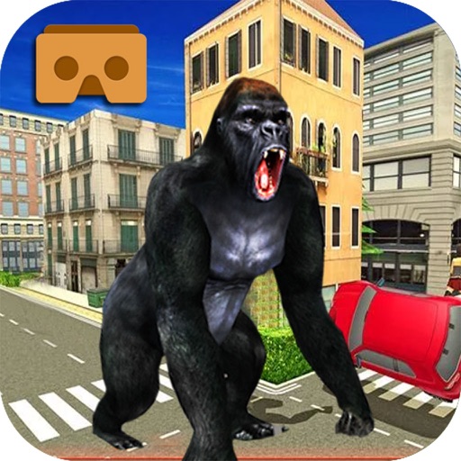 VR Angry Gorilla Rampage 3D Icon
