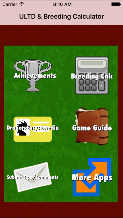 ULTD Guide & Breeding Calculator for DragonVale