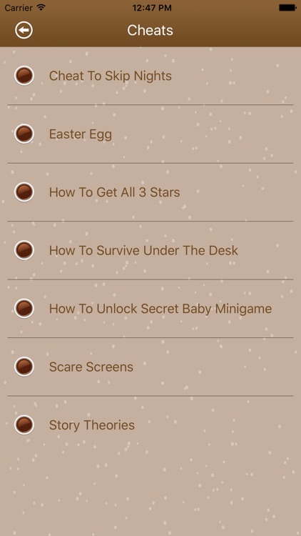 Cheats+Guide For Fnaf Sister Locations