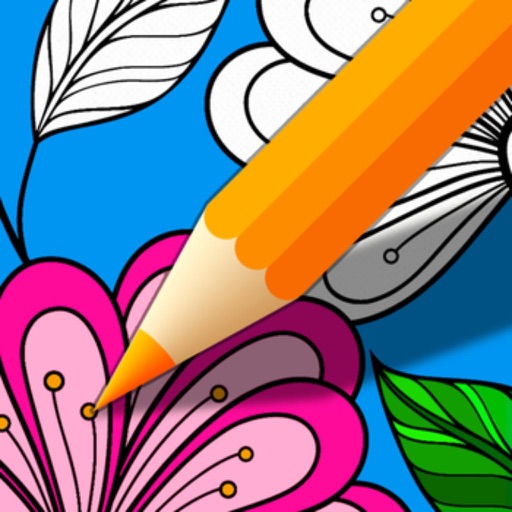 Coloring Book -  for Adults and Girls Paint Sketch