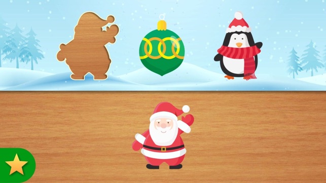 Christmas Puzzles for Kids Learning, Sma