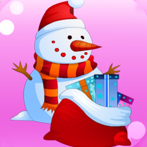Happy Christmas Snowman Escape Icon
