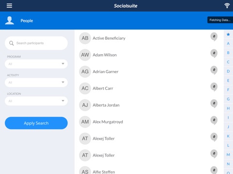Socialsuite Mobile for iPad screenshot 2