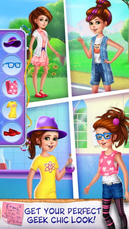 Science Girl - School Lab Super Star screenshot-3