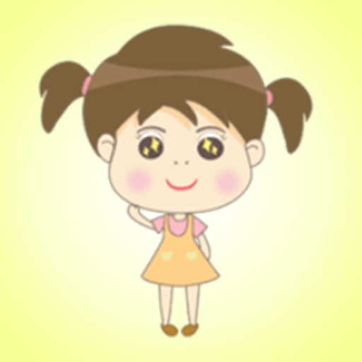 Cheerful Girl > Stickers Pack! icon
