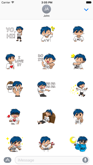 Buddy Sticker For iMessages(圖1)-速報App