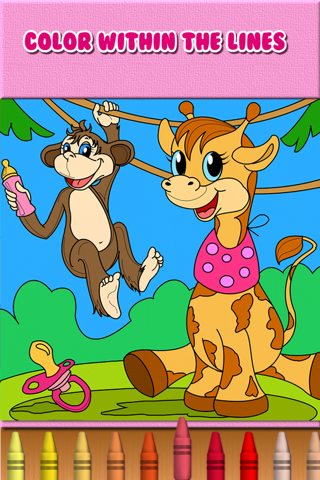 Cute Animal Coloring Book Game - náhled