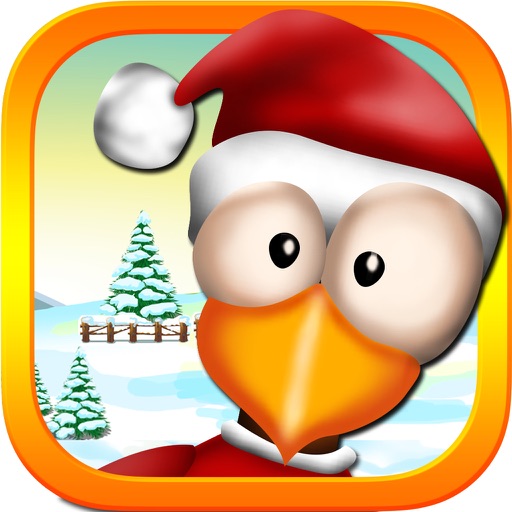 Chicken Christmas Icon