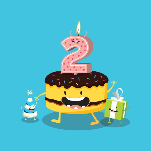 Birthday Pack - Stickers for iMessage icon