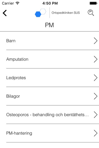 Ortopedkliniken SUS screenshot 2