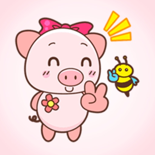 Cute Piggy! NEW Stickers! icon