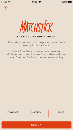 Matchstick - Sparking Random Ideas